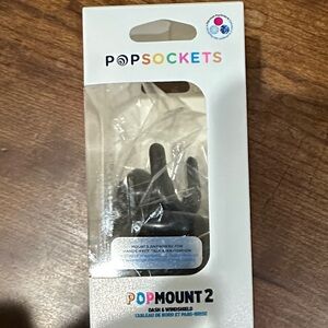 PopSocket Black PopMount 2 Phone Holder